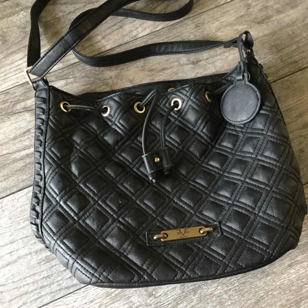 Versace 19.69 Quilted Drawstring Bag - Picture 1 of 8